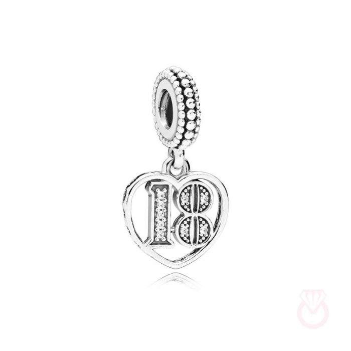 PANDORA CHARMS COLGANTES mujer plateado  797262CZ