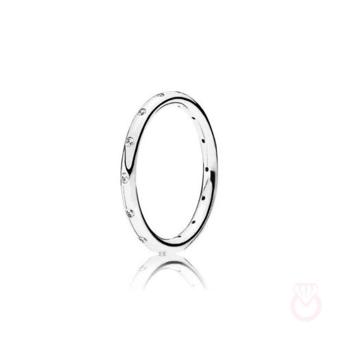 PANDORA ANILLOS mujer plateado  190945CZ