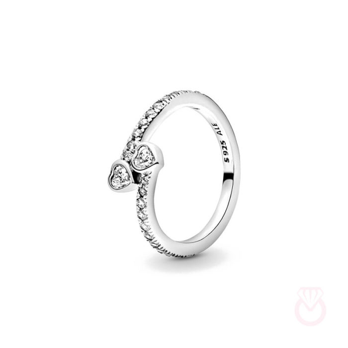 PANDORA ANILLOS mujer plateado  191023CZ