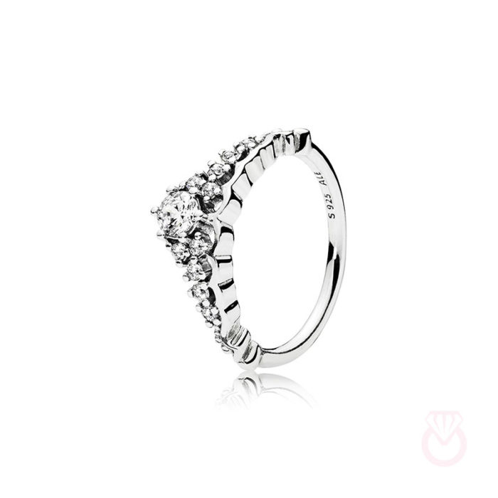 PANDORA ANILLOS mujer plateado  196226CZ