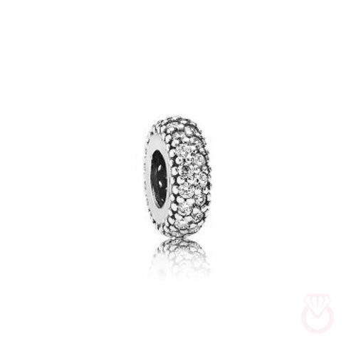 PANDORA Charm Separador Inspiración Pavé mujer plateado  791359CZ