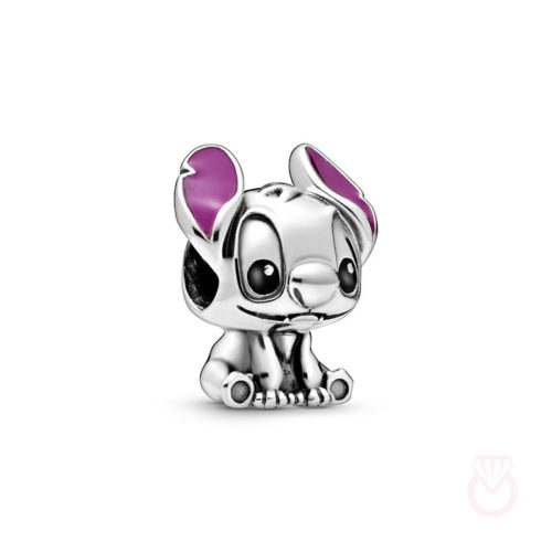 PANDORA Charm Lilo y Stitch de Disney mujer plateado  798844C01