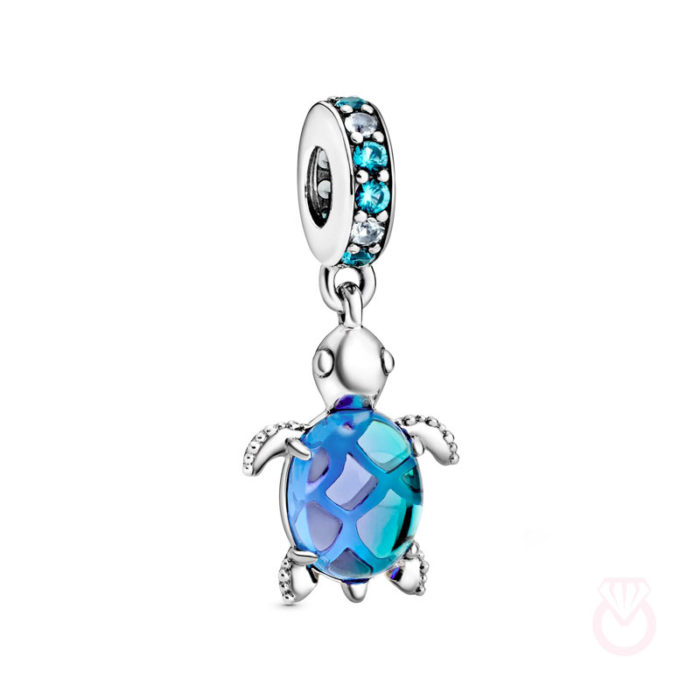 PANDORA Charm Colgante Tortuga Marina mujer plateado  798939C01