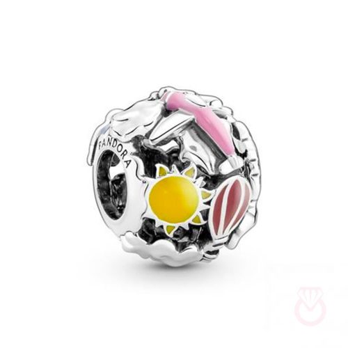 PANDORA Charm en plata de ley Viaje & Cielo Arcoíris Pandora mujer plateado  791695C01