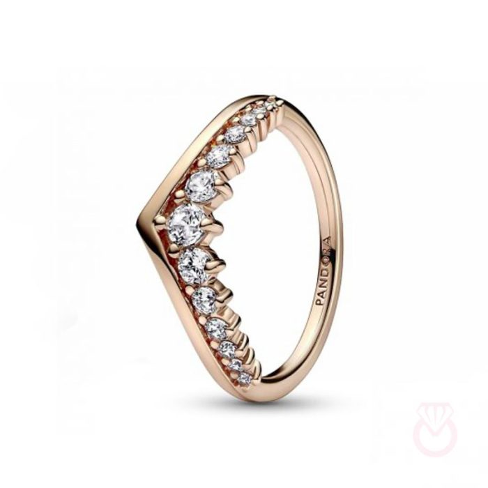 PANDORA Anillo Deseo Pavé Flotante Pandora mujer rosa  182320C01