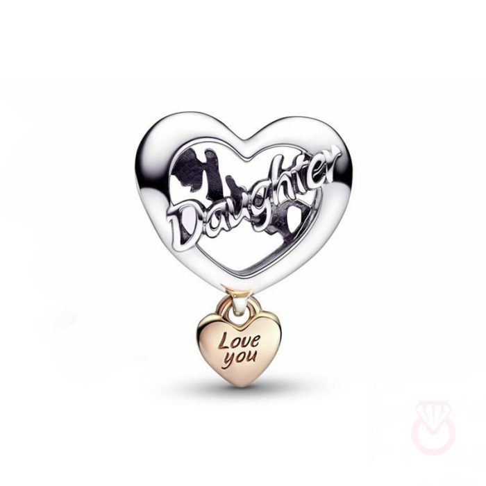 PANDORA Charm  Corazón Te Quiero Hija Pandora mujer rosa  782327C00