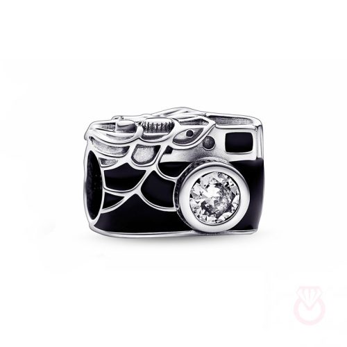 PANDORA Charm en plata de ley Cámara Selfie Spider-Man de Marvel  mujer plateado  792352C01