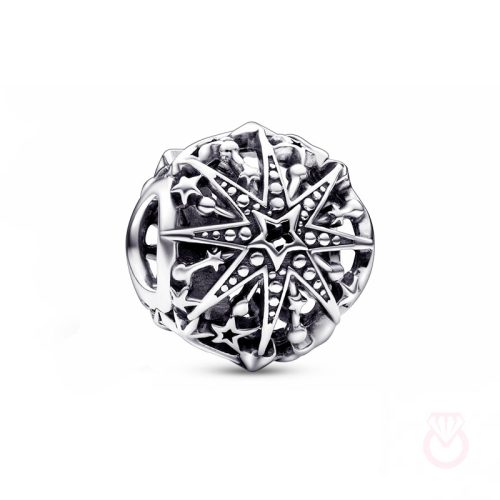 PANDORA Charm en plata de ley Copo de Nieve  mujer plateado  792360C00